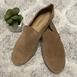 LUCKY BRAND Suede Loafers